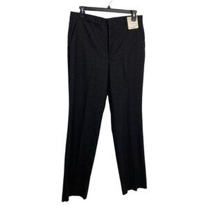 Hickey Freeman Vintage Mens Wool Dress Pants Size 36 Gray Union Canterbury NWT